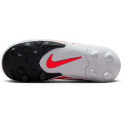 NIKE Mercurial Vapor 15 Club MG FG Fu&szlig;ballschuhe Kinder 600 - bright crimson/white-black 27.5