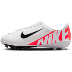 NIKE Mercurial Vapor 15 Club MG FG Fu&szlig;ballschuhe Kinder 600 - bright crimson/white-black 27.5