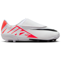 NIKE Mercurial Vapor 15 Club MG FG Fu&szlig;ballschuhe Kinder 600 - bright crimson/white-black 27.5