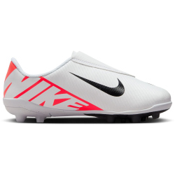NIKE Mercurial Vapor 15 Club MG FG Fu&szlig;ballschuhe Kinder 600 - bright crimson/white-black 27.5