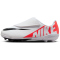 NIKE Mercurial Vapor 15 Club MG FG Fu&szlig;ballschuhe Kinder 600 - bright crimson/white-black 27.5