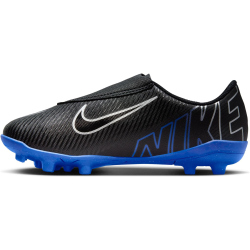NIKE Mercurial Vapor 15 Club MG FG Fu&szlig;ballschuhe Kinder 040 - black/chrome-hyper royal 28