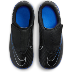 NIKE Mercurial Vapor 15 Club MG FG Fu&szlig;ballschuhe Kinder 040 - black/chrome-hyper royal 28