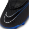 NIKE Mercurial Vapor 15 Club MG FG Fußballschuhe Kinder 040 - black/chrome-hyper royal 30