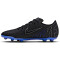NIKE Mercurial Vapor 15 Club MG Multi-Ground Fußballschuhe Herren 040 - black/chrome-hyper royal 42.5