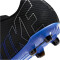 NIKE Mercurial Vapor 15 Club MG Multi-Ground Fußballschuhe Herren 040 - black/chrome-hyper royal 42.5