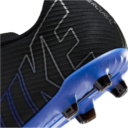 NIKE Mercurial Vapor 15 Club FG/MG Fußballschuhe Herren 040 - black/chrome-hyper royal 44.5