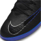 NIKE Mercurial Superfly 9 Club IC Hallen-Fu&szlig;ballschuhe Herren 040 - black/chrome-hyper royal 45