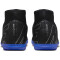 NIKE Mercurial Superfly 9 Club IC Hallen-Fußballschuhe Herren 040 - black/chrome-hyper royal 47.5