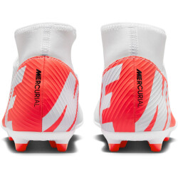 NIKE Mercurial Superfly 9 Club FG/MG Fußballschuhe Herren 600 - bright crimson/white-black 40