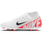 NIKE Mercurial Superfly 9 Club FG/MG Fußballschuhe Herren 600 - bright crimson/white-black 40