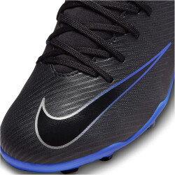 NIKE Jr. Mercurial Superfly 9 Club FG/MG Fußballschuhe Kinder 040 - black/chrome-hyper royal 32
