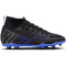 NIKE Jr. Mercurial Superfly 9 Club FG/MG Fußballschuhe Kinder 040 - black/chrome-hyper royal 32