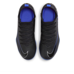 NIKE Jr. Mercurial Superfly 9 Club FG/MG Fu&szlig;ballschuhe Kinder 040 - black/chrome-hyper royal 33