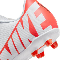 NIKE Jr. Mercurial Vapor 15 Club FG/MG Multi-Ground Fußballschuhe Kinder 600 - bright crimson/white-black 38