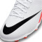 NIKE Jr. Mercurial Vapor 15 Club FG/MG Multi-Ground Fußballschuhe Kinder 600 - bright crimson/white-black 38