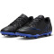 NIKE Jr. Mercurial Vapor 15 Club FG/MG Multi-Ground Fußballschuhe Kinder 040 - black/chrome-hyper royal 32