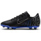 NIKE Jr. Mercurial Vapor 15 Club FG/MG Multi-Ground Fußballschuhe Kinder 040 - black/chrome-hyper royal 32