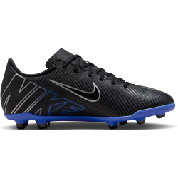 NIKE Jr. Mercurial Vapor 15 Club FG/MG Multi-Ground Fu&szlig;ballschuhe Kinder 040 - black/chrome-hyper royal 33