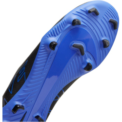 NIKE Jr. Mercurial Vapor 15 Club FG/MG Multi-Ground Fu&szlig;ballschuhe Kinder 040 - black/chrome-hyper royal 33