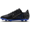 NIKE Jr. Mercurial Vapor 15 Club FG/MG Multi-Ground Fu&szlig;ballschuhe Kinder 040 - black/chrome-hyper royal 33