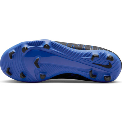 NIKE Jr. Mercurial Vapor 15 Club FG/MG Fußballschuhe Kinder 040 - black/chrome-hyper royal 36