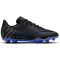 NIKE Jr. Mercurial Vapor 15 Club FG/MG Multi-Ground Fußballschuhe Kinder 040 - black/chrome-hyper royal 36.5