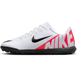 NIKE Jr. Mercurial Vapor 15 Club TF Turf Multinocken-Fu&szlig;ballschuhe Kinder 600 - bright crimson/white-black 35