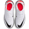 NIKE Jr. Mercurial Vapor 15 Club TF Turf Multinocken-Fu&szlig;ballschuhe Kinder 600 - bright crimson/white-black 35
