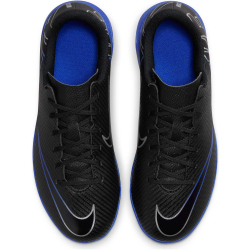 NIKE Jr. Mercurial Vapor 15 Club TF Turf Multinocken-Fu&szlig;ballschuhe Kinder 040 - black/chrome-hyper royal 33.5
