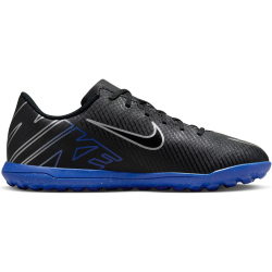 NIKE Jr. Mercurial Vapor 15 Club TF Turf Multinocken-Fu&szlig;ballschuhe Kinder 040 - black/chrome-hyper royal 34