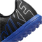NIKE Jr. Mercurial Vapor 15 Club TF Turf Multinocken-Fu&szlig;ballschuhe Kinder 040 - black/chrome-hyper royal 35