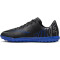NIKE Jr. Mercurial Vapor 15 Club TF Turf Multinocken-Fußballschuhe Kinder 040 - black/chrome-hyper royal 38.5