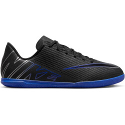 NIKE Jr. Vapor 15 Club IC Hallen-Fußballschuhe Kinder 040 - black/chrome-hyper royal 32