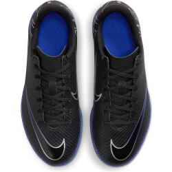 NIKE Jr. Vapor 15 Club IC Hallen-Fußballschuhe Kinder 040 - black/chrome-hyper royal 32
