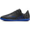 NIKE Jr. Vapor 15 Club IC Hallen-Fußballschuhe Kinder 040 - black/chrome-hyper royal 32