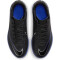 NIKE Jr. Vapor 15 Club IC Hallen-Fußballschuhe Kinder 040 - black/chrome-hyper royal 32
