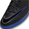 NIKE Jr. Vapor 15 Club IC Hallen-Fußballschuhe Kinder 040 - black/chrome-hyper royal 32