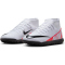NIKE Jr. Mercurial Superfly 9 Club TF Multinocken-Fu&szlig;ballschuhe Kinder 600 - bright crimson/white-black 35