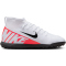 NIKE Jr. Mercurial Superfly 9 Club TF Multinocken-Fu&szlig;ballschuhe Kinder 600 - bright crimson/white-black 35