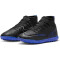 NIKE Jr. Mercurial Superfly 9 Club TF Multinocken-Fußballschuhe Kinder 040 - black/chrome-hyper royal 38.5