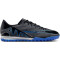 NIKE Air Zoom Mercurial Vapor 15 Academy TF Turf Multinocken-Fußballschuhe 040 - black/chrome-hyper royal 36