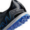 NIKE Air Zoom Mercurial Vapor 15 Academy TF Turf Multinocken-Fußballschuhe 040 - black/chrome-hyper royal 36