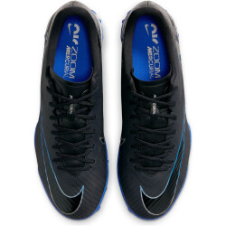 NIKE Air Zoom Mercurial Vapor 15 Academy TF Turf Multinocken-Fußballschuhe 040 - black/chrome-hyper royal 38.5
