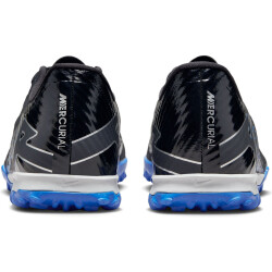 NIKE Air Zoom Mercurial Vapor 15 Academy TF Turf Multinocken-Fußballschuhe 040 - black/chrome-hyper royal 39