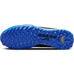 NIKE Air Zoom Mercurial Vapor 15 Academy TF Turf Multinocken-Fu&szlig;ballschuhe 040 - black/chrome-hyper royal 42