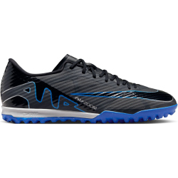 NIKE Air Zoom Mercurial Vapor 15 Academy TF Turf Multinocken-Fu&szlig;ballschuhe 040 - black/chrome-hyper royal 42