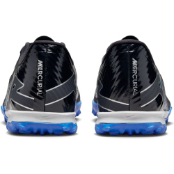 NIKE Air Zoom Mercurial Vapor 15 Academy TF Turf Multinocken-Fu&szlig;ballschuhe 040 - black/chrome-hyper royal 42