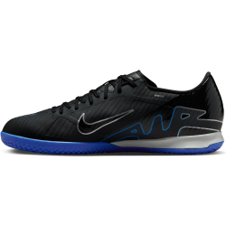 NIKE Mercurial Zoom Vapor 15 Academy IC Hallen-Fu&szlig;ballschuhe 040 - black/chrome-hyper royal 42