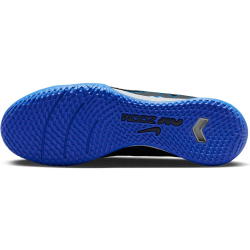 NIKE Mercurial Zoom Vapor 15 Academy IC Hallen-Fu&szlig;ballschuhe 040 - black/chrome-hyper royal 45.5